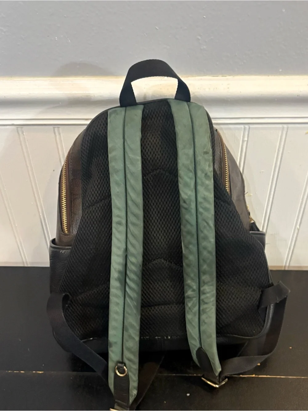 Coach compact backpack